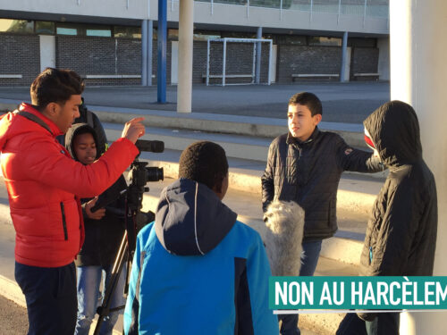 2016 - ATELIER CINEMA D'ANIMATION - NON AU HARCÈLEMENT AU COLLÈGE CAMILLE CLAUDEL !